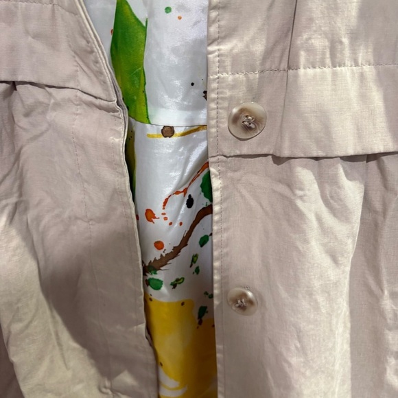 Calvin Klein Tan Trench Coat Relaxed Fit - Picture 9 of 14